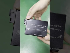 गीगाबिट ईथरनेट मीडिया कनवर्टर मल्टी-मोड और सिंगल-मोड फाइबर के साथ