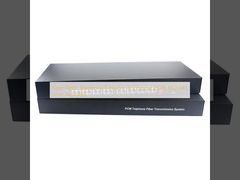 फाइबर ऑप्टिक टेलीफोन एक्सटेंडर 16 चैनल POTS FXO FXS यूनिट्स उपलब्ध