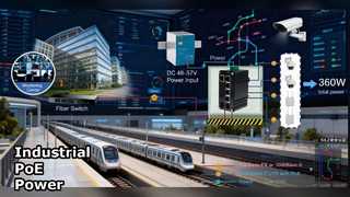 औद्योगिक PoE++ स्विच कठोर पर्यावरण शक्ति