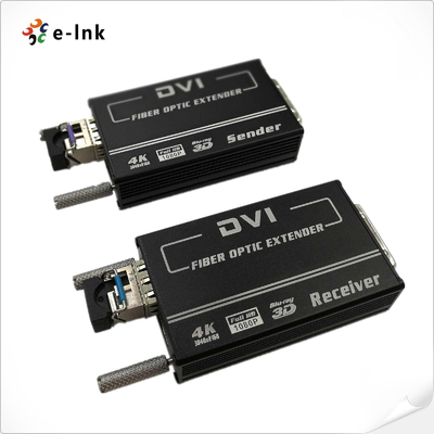 Mini 4KX2K DVI Fiber Transceiver SM10-80KM Manual EDID