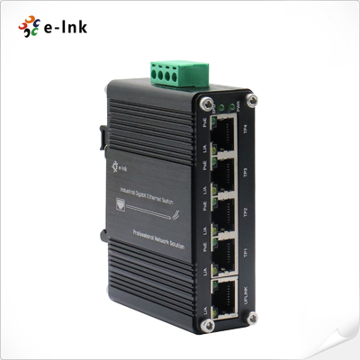 Industrial 5-Port PoE Switch for Networks Reliable Performance Compact Size
