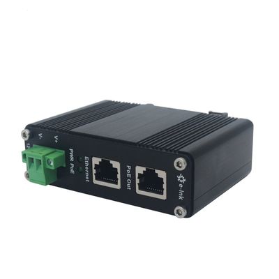 1KV  Cat5 UTP Power Over Ethernet Injector 12~48VDC 30W Aluminum Case
