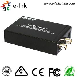 SDI to AV Scaler CCTV Fiber Optic Converter 1 Port BNC SD / HD / 3G - SDI + 3 port CVBS 3G