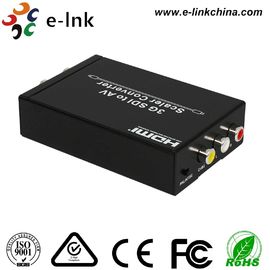 SDI to AV Scaler CCTV Fiber Optic Converter 1 Port BNC SD / HD / 3G - SDI + 3 port CVBS 3G