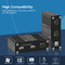 4K HDMI KVM Video Fiber Converter OM4 Multimode LC Fiber 300 meters Transceiver