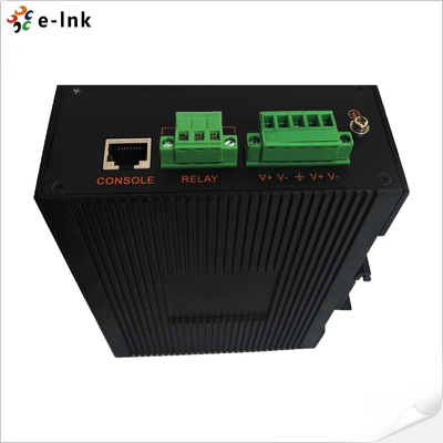 Industrial Managed SFP Fiber Switch with 8×100/1000Base-X SFP + 2×100/1000M Ports