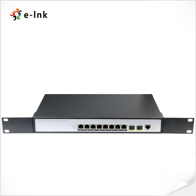 L2+ 8-Port 10/100/1000T 802.3at PoE plus 2-Port 100/1000X SFP Managed Switch