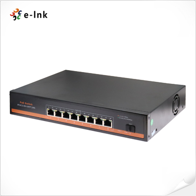 8x2.5Gbps PoE Ports + 1 x10G SFP+ Fiber Port PoE Switch
