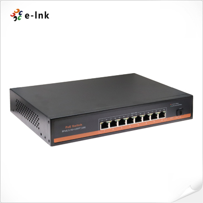 8x2.5Gbps PoE Ports + 1 x10G SFP+ Fiber Port PoE Switch