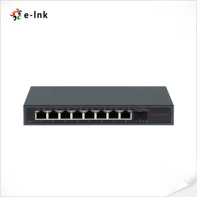 8x2.5Gbps RJ45 Ports + 1 x10G SFP+ Fiber Port Ethernet Switch