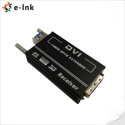 Mini 4KX2K DVI Fiber Transceiver SM10-80KM Manual EDID