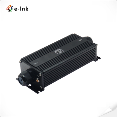 Industrial IP67 Gigabit PoE Extender 1 in 1 Out 90W Power Wide Temperature Range