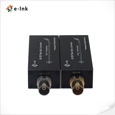 Mini HD-SDI over Fiber Extender for Camera Systems Surveillance and Broadcasting Area