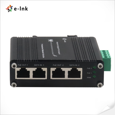 Industrial Grade Dual PoE Injector for IP Surveillance and Networking