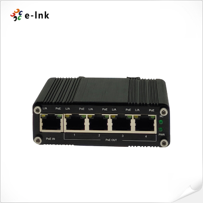 Industrial PoE+ Extender with Gigabit Data Transmission for Harsh Environments