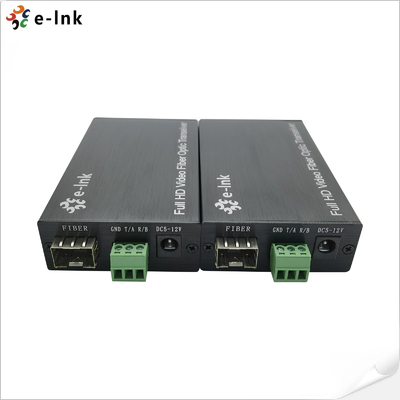 HDMI Fiber Optic Extender Long Distance Transmission with Bidirectional Audio and RS232