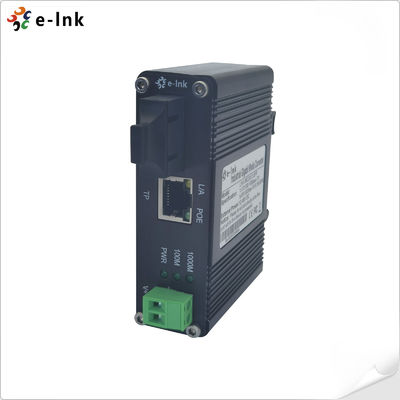 100BASE-FX To 10/100BASE-T 30W PoE+ Media Converter 36W