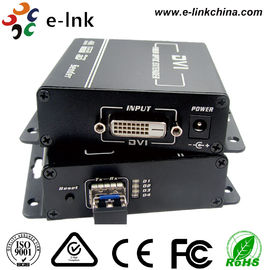 4K DVI वीडियो फाइबर मीडिया कनवर्टर के लिए 3.40 Gbps वीडियो बिट दर समर्थन DVI 1.0 / HDMI V1.4