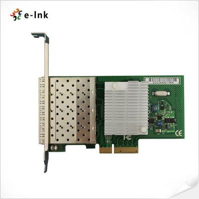 इंटेल 82580EB नेटवर्क कार्ड क्वाड SFP पोर्ट PCIe X4 वर्चुअलाइजेशन तैयार