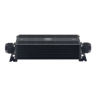 IP67 इंडस्ट्रियल गीगाबिट PoE एक्सटेंडर 1 इन 1 आउट 90W 400m कैस्केड