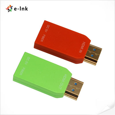 मिनी 4K/30Hz एचडीएमआई ओवर सिंगल-कोर मल्टीमोड फाइबर एक्सटेंडर
