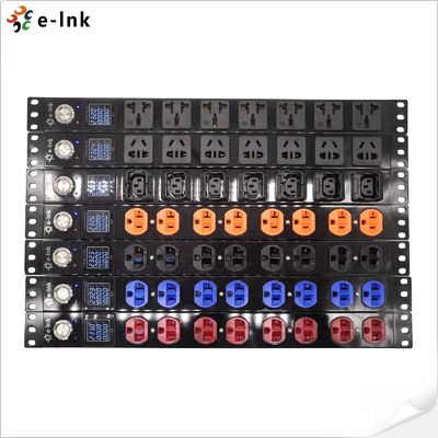 265VAC 2800W 19 Inch 1U पावर डिस्ट्रीब्यूशन यूनिट OLED डिस्प्ले